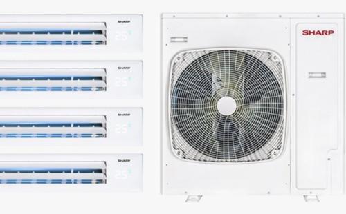 夏普中央空调多联机杀菌灭新冠甲醇净味除臭自清洁